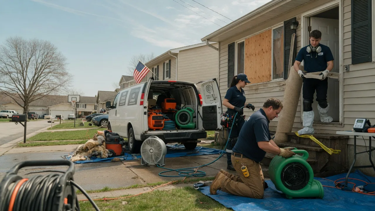 Water Damage Restoration in Stopover, KY near me